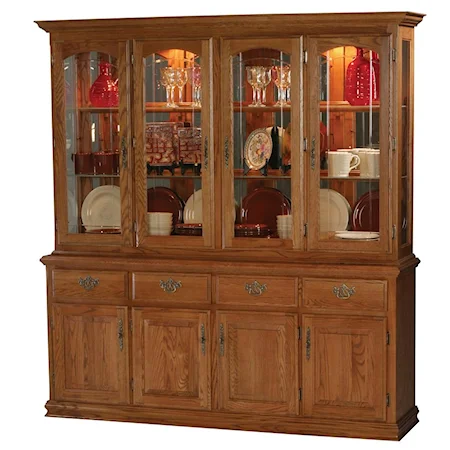 74 inch Extremely Spacious China Cabinet